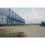 Light Steel Building Material Construction Steel Structure Workshop With Overhead Crane for sale
