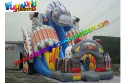 China Crazy Commercial Inflatable Slide , Robert Inflatable Super Slide EN14960 supplier