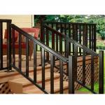 Handrail Balustrade Glass Railing Aluminum Profile 6063 T5 for sale
