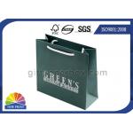 Promotional Custom Printed Paper Shopping Bags For High End Products Packaging for sale