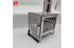 China Portable Patio Heater Foldable Operate BBQ Wood Pellet Firepit Stainless Steel supplier