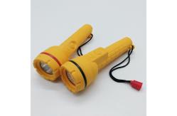 China Safety Boat Waterproof Torch Water Float AA Battery Flashlight supplier