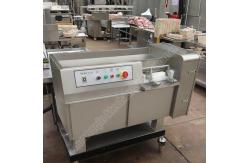 China 600kg/H Cube Meat Dicing Machine , Chicken Dicing Machine Automatic supplier