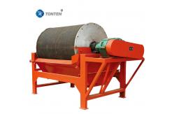 China Ore Wet Magnetic Separator Drum Magnetic Powder Iron Separation Machine supplier