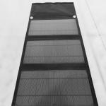 Lightweight 18V 21W Foldable Solar Panel Charger For Mobile Device Charging for sale