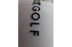China Screen Printing Silicon Heat Transfer Clothing Labels For Cap / Heat Transfer Patches supplier
