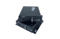 China Analog Video Optical Converter RS485 RS422 Data On SM MM Fiber Extension supplier
