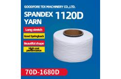 China Fdy Filament 1120D Spandex Rope Loop Yarn Thread For Knitting High Tenacity supplier
