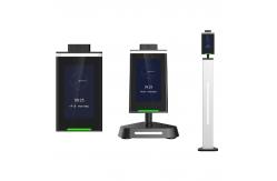 China Face Recognition Metal Detector Walk Through Lcd Digital Contactless Body Thermometer supplier