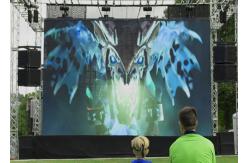 China P4 Clear Images Advertising Led Screens Hanging Led Video Lightweight 1/8 scan supplier