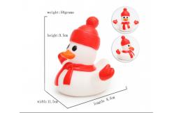 China LED Christmas duck, Flashing Santa ducks, Glow in the dark night Luminous duck supplier