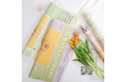 China Printed Florist Wrapping Paper 58cmx58cm Waterproof Flower Wrapping Paper 80gsm supplier