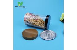 China 350ml 11oz PET Plastic Jar Child Resistant With Lid supplier