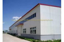 China Waterproof Warehouse Steel Structure Grade Q235B / Q345B Prefab Warehouse supplier