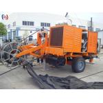 Hydraulic Traction Overhead Line Stringing Equipment Force Speed Stepless Adjustable