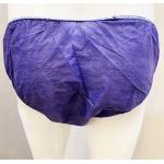 Dark Blue Unisex Hygiene Triangle PP Non Woven Underpants Disposable Travel Friendly for sale