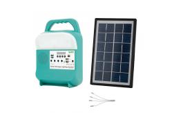China Home Offgrid Solar Power System Generator With Power Bank And Flashlight supplier