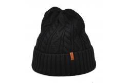 China Acrylic Polyester Wool Merino Beanie Hats Common Fabric supplier