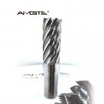 25mm 8 Flute Solid Carbide End Mill for Engine Components Specialized Milling Cutter for Steel Cast Iron HRC55 Hardness TiAlN Coated CNC Machining for sale