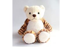 China ISO9001 Short Plush Teddy Bear With Detachable Lion Hat supplier
