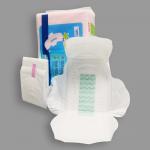 Disposable Leak Guard natural Long Overnight Sanitary Pads for sale