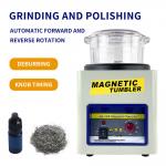 JH185 600g Jewelry Tool Polishing Machine Magnetic Tumbler Polisher Jewellery for sale