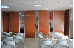 China Floor To Ceiling Acoustic Room Dividers / Soundproof Movable Folding Room Partitions supplier