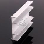 Eco - Friendly Aluminum Window Extrusion Profiles Fire Prevention Long Life Span for sale