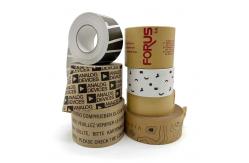 China Single Sided Starch Glue Wet Water Line Printing Kraft Paper Tape supplier
