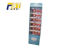 China Multipurpose Cardboard Merchandising Displays Light Weight With Plastic Hooks supplier