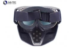 China Full Face Stylish Safety Glasses , Construction Safety Goggles ABS Raw Frame supplier