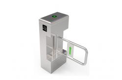 China BLDC Motor Pedestrian Barrier Gate 800mm Arm DC24V One Way supplier