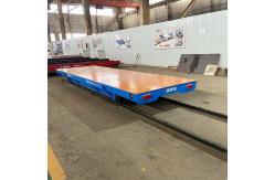 China Steel Plant Using 10 Tons Battery Powered Rail Transfer Trolley supplier