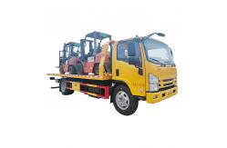 China Factory sale towing equipment iszu wrecker truck with sliding trah supplier