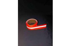China Orange Reflective Fabric Tape Material Polyurethane Plastic Strips TPU Nylon Plastic Coated supplier
