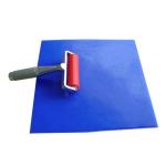 Blue Reusable Sticky Mats Silicon Material Tacky Floor Mats Size 600X900mm for sale