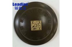 China Durable Barcode Laser Coding Machine , QR Code Laser Marking Machine supplier