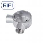 20mm Through Way Circular Junction Box For Surface Mounting BS4568 Standard