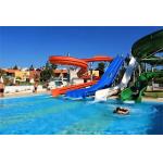 Above Ground Swimming Pool Fiberglass Slide  Kids Water Amusement for sale