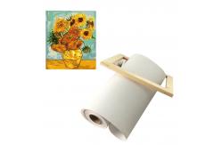 China Eco Solvent Ink Pure Cotton Canvas 360gsm Matte For Digital Printing supplier
