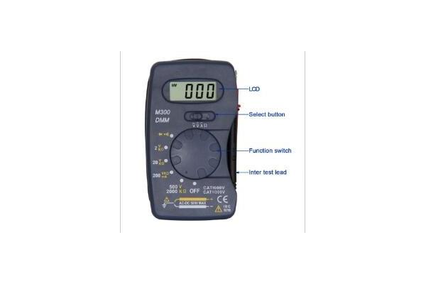 Digital Multimeter M300 Pocket-Size Multimeter