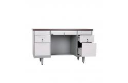 China Big Lots Computer Steel Executive Desk For Office MDF Desk Top supplier