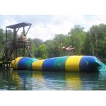 Floating Inflatable Water Trampolines , Lake Inflatable Water Blob