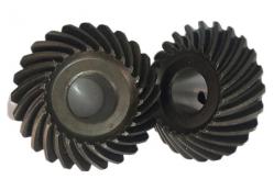 China High Precision Conveyor hardened bevel gear ground spiral bevel gear supplier