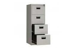 China Office Steel KD Structure RAL7035 4 Drawer Filing Cabinet supplier