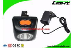 China Wireless LED Coal Mining Lights , LED Mining Cap Lamp For Underground Tunneling supplier