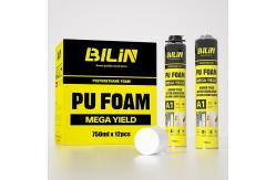 China Multi Use High Yield Expanding Foam Customizable Polyurethane Pu Foam Spray supplier