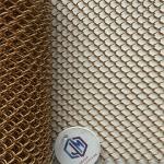 Customizable Wire Diameter Metal Mesh Curtains for Room Dividers 6 Mm - 20 Mm Holes for sale