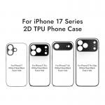 Iphone 17 Series Sublimation Glass TPU Phone Cases with Precise Hole Custom Iphone Case for sale