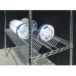 Electro - Static Discharge ESD Chrome Storage SMT Reel Shelving With Wire Mesh Structure for sale